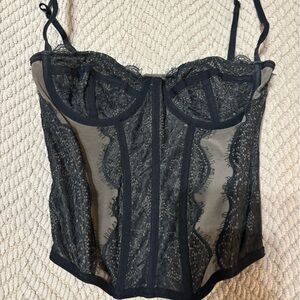 Urban Outfitters Black Lace Camisole